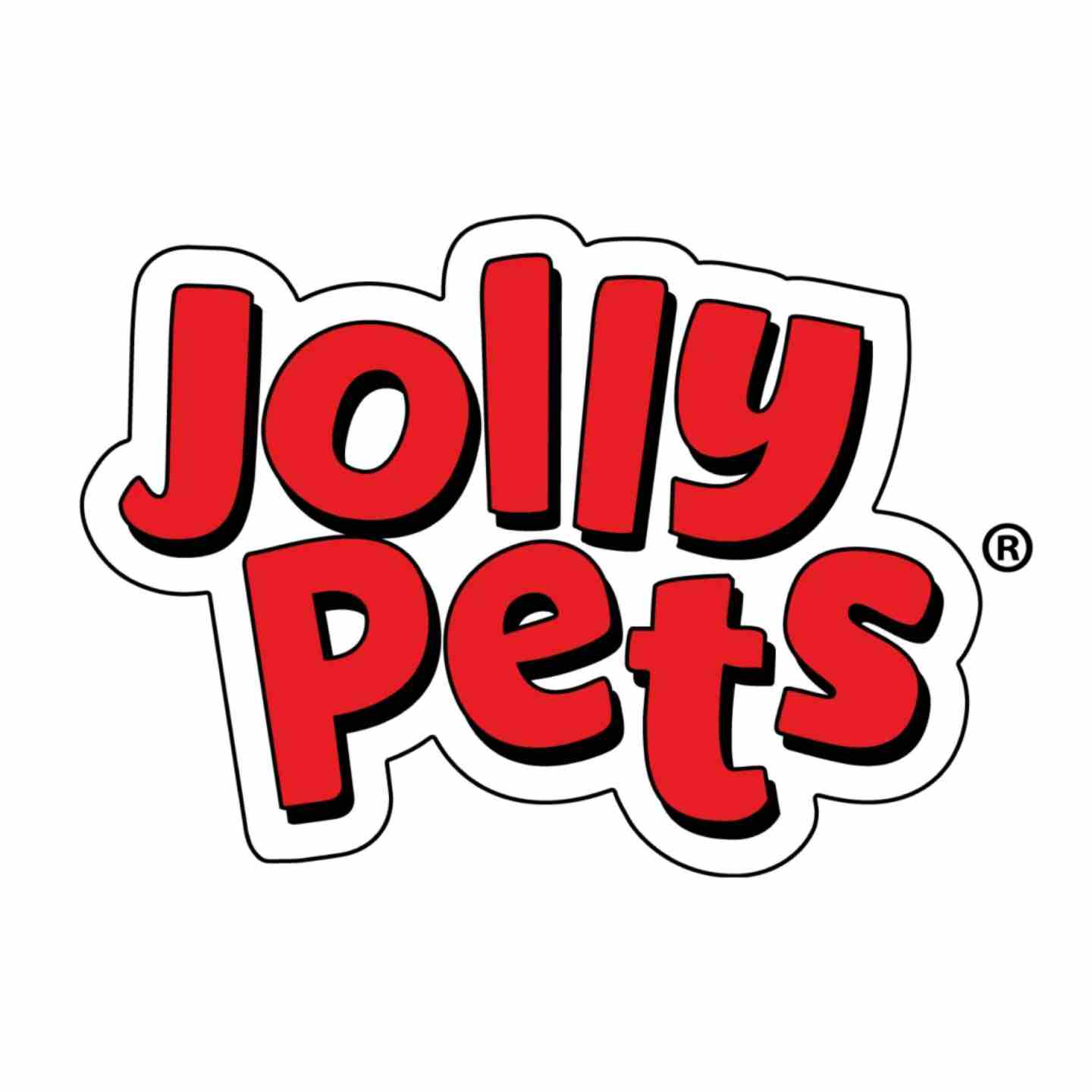 Jolly pets logo on white background
